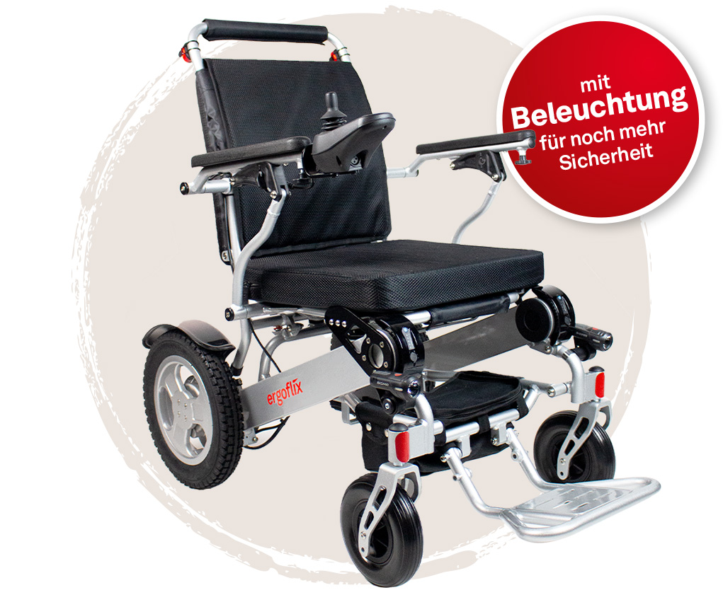 ergoflix LX Elektro-Rollstuhl klappbar elektrisch