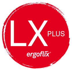 ergoflix® LXplus Mini Logo Bubble rot