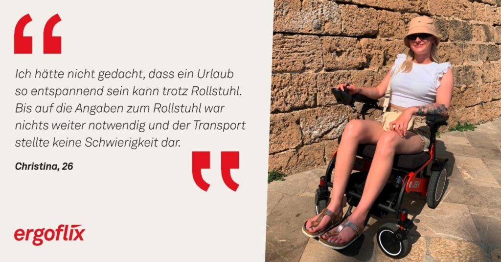 Christina Testimonial Miete Rollstuhl