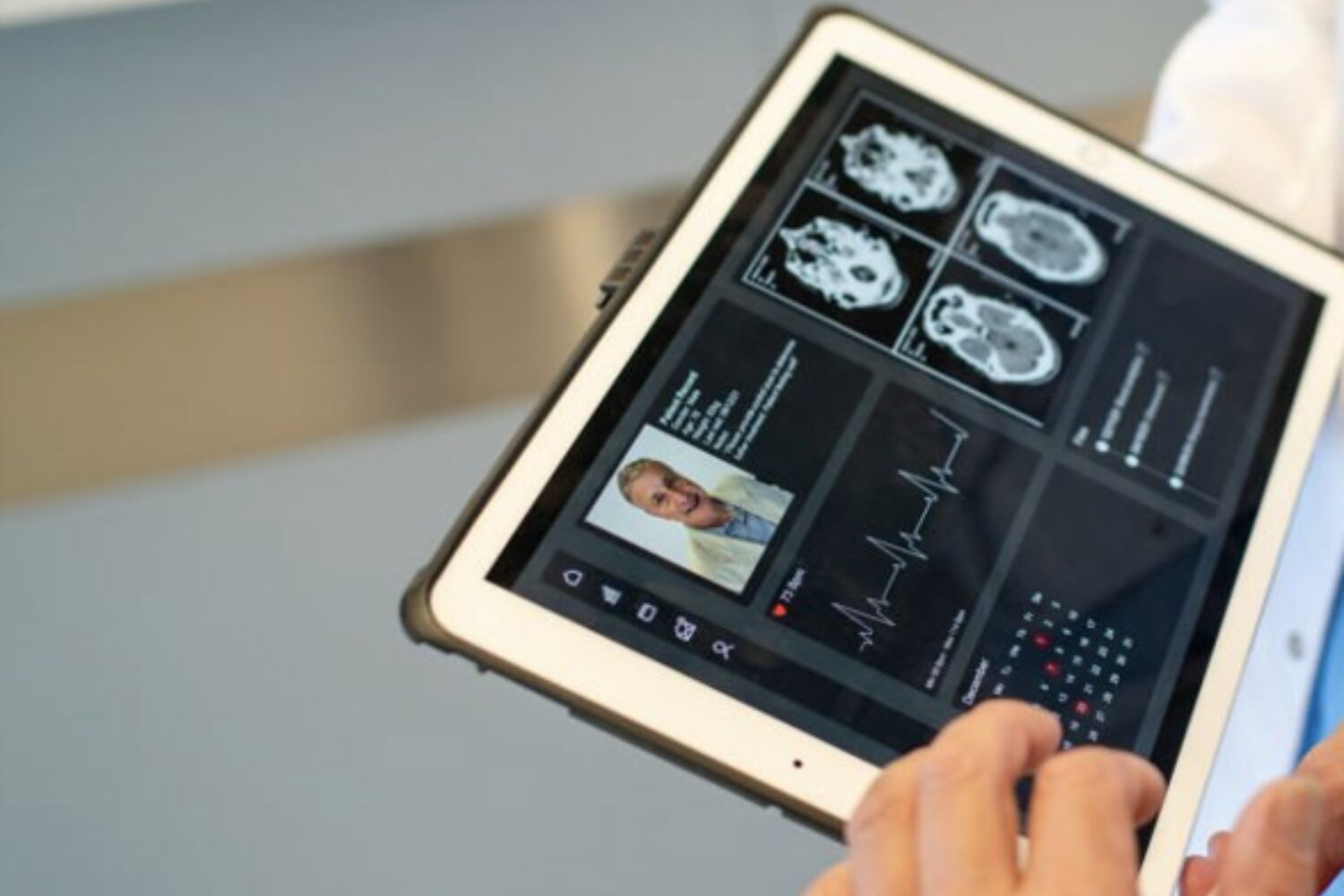 Das Bild zeigt eine elektronische Patientenakte