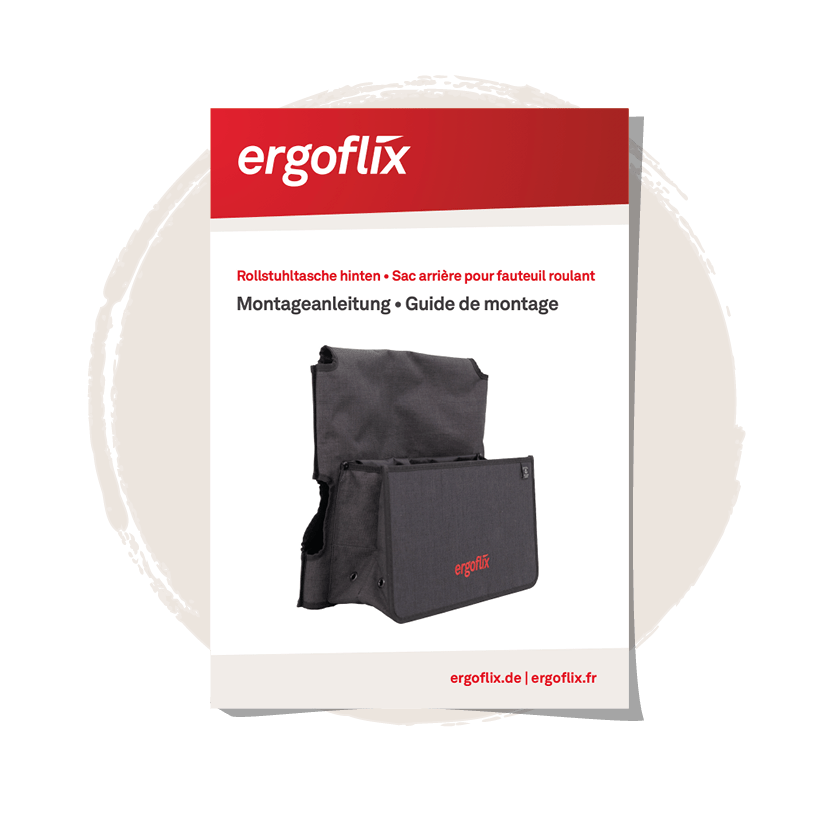 Montageanleitung Rollstuhltasche hinten